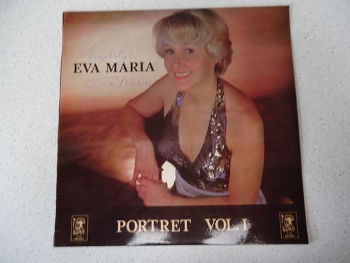Gesigneerde LP van "Eva Maria" Portret Vol. 1 anno 1981., CD & DVD, Vinyles | Néerlandophone, Comme neuf, Chanson réaliste ou Smartlap