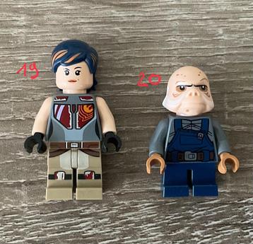 Lego STAR WARS minifigures beschikbaar voor biedingen