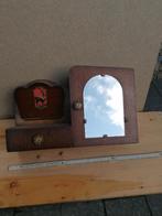 Vintage houten muurkastje, Enlèvement