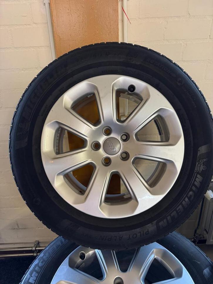 Originele Audi A8 winterset – 17 inch Michelin Pilot Alpin 5, Auto-onderdelen, Banden en Velgen, Velg(en), Winterbanden, 17 inch
