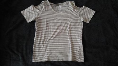 Gestreept t-shirt, Kinderen en Baby's, Kinderkleding | Maat 170, Zo goed als nieuw, Meisje, Shirt of Longsleeve, Ophalen of Verzenden