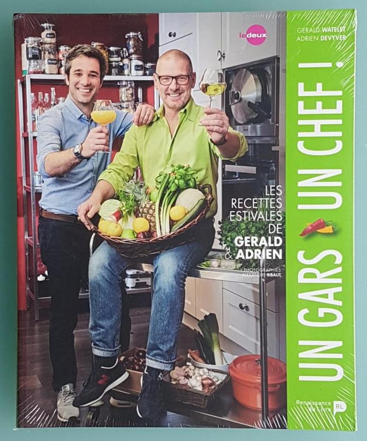 Livre Neuf UN GARS UN CHEF Recettes De Gérald Watelet, Boeken, Kookboeken, Nieuw, Ophalen of Verzenden