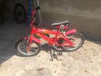 Jongensfiets cars, Fietsen en Brommers, Fietsen | Jongens, Ophalen, Gebruikt, 16 inch, Handrem