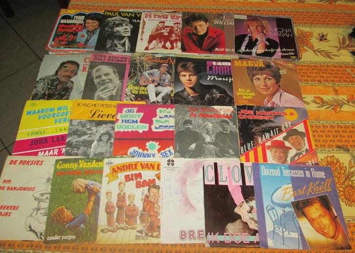 57 meilleurs singles en vinyle néerlandais, CD & DVD, Vinyles Singles, Comme neuf, Single, En néerlandais, Enlèvement ou Envoi