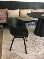 2 stoelen HAY zwart kuip/zwart onderstel, Ophalen, Zo goed als nieuw, Zwart, Kunststof