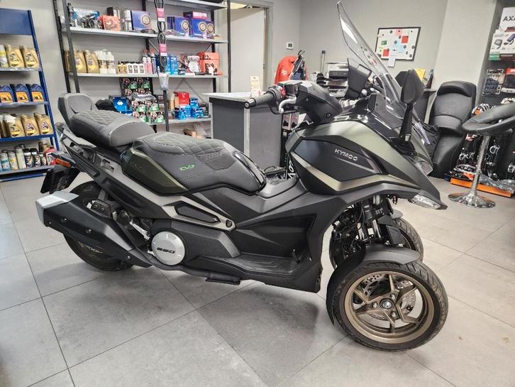 Kymco CV3 2025 3000KM GARANTIE RIJKLAAR, Motos, Motos | Marques Autre, Entreprise, ABS, Enlèvement