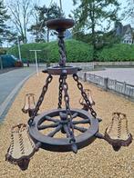 Unieke antieke houten luster, Antiek en Kunst, Ophalen