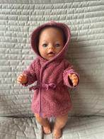 351. Babyborn : Nieuw roee badjasje, Kinderen en Baby's, Speelgoed | Poppen, Ophalen of Verzenden, Nieuw, Babypop