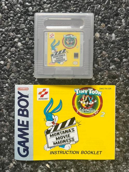 Tiny Toon Adventures 2 (Gameboy/USA), Games en Spelcomputers, Games | Nintendo Game Boy, Zo goed als nieuw, Ophalen of Verzenden
