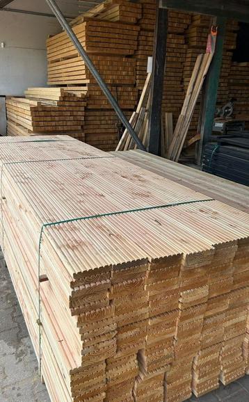 Douglas vlonderplanken 2.8x14.5x300/400 cm Groef/Glad beschikbaar voor biedingen