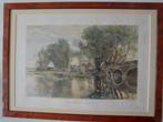 Ets van schilderij van David Murray "The river road", Ophalen of Verzenden