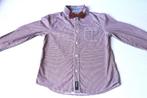 Bordeau hemd met strik - Jbc - maat 134/140, Kinderen en Baby's, Gebruikt, Overhemd of Blouse, JBC, Ophalen of Verzenden