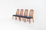Set van 4 vintage stoelen van Kai Kristiansen, Ophalen, Stof