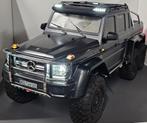 TRAXXAS TRX-6 Mercedes-Benz G63 AMG Topstaat | Veel upgrades, Elektro, Auto offroad, Ophalen of Verzenden, Zo goed als nieuw