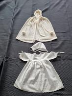 Vintage doopkleedje met manteltje, Kinderen en Baby's, Ophalen of Verzenden, Zo goed als nieuw