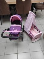 Speelgoed kinderwagen en bedje., Ophalen, Zo goed als nieuw