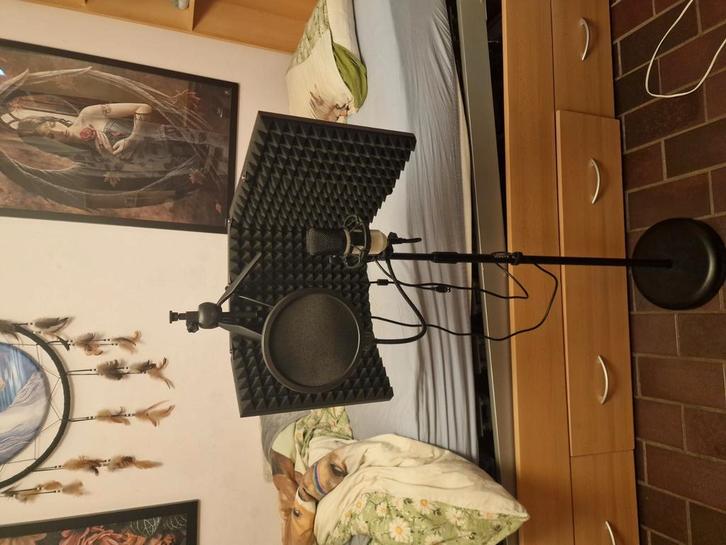 Vonyx CM300W, Muziek en Instrumenten, Microfoons, Zo goed als nieuw, Studiomicrofoon, Ophalen of Verzenden