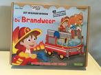 Brandweer - 3D puzzel met leesboekje, Comme neuf, Moins de 10 pièces, Enlèvement ou Envoi, 2 à 4 ans