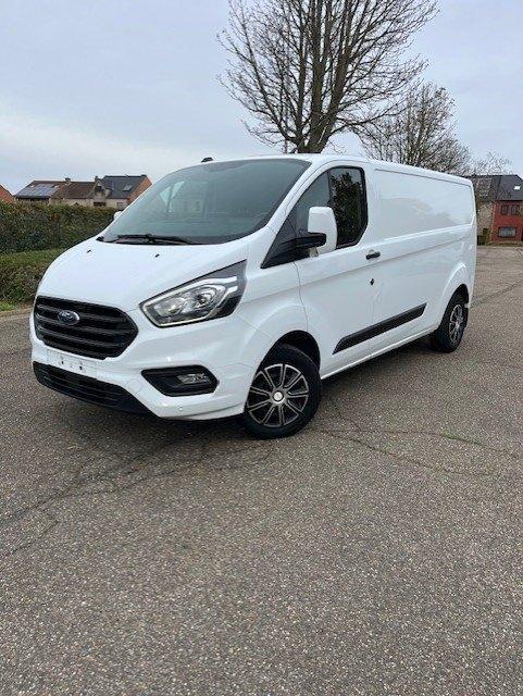 Ford Transit Custom 2.0 Tdci 96kw/131PK L2 2m90 Laadruimte, Autos, Camionnettes & Utilitaires, Entreprise, Achat, Airbags, Air conditionné