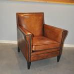 Schapenleren fauteuil Mariëlle., Ophalen of Verzenden, Gebruikt, Leer
