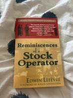 Reminiscences of a stock operator, Boeken, Advies, Hulp en Training, Ophalen of Verzenden, Zo goed als nieuw