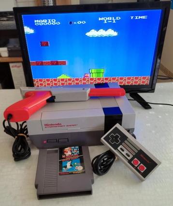 Nintendo NES action set super Mario Bros     Fonctionne parf beschikbaar voor biedingen