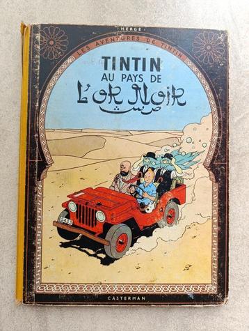 BD Tintin Au pays de l'Or noir 1961 beschikbaar voor biedingen