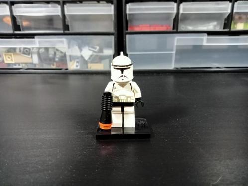 LEGO - Clone Trooper (Phase 1) - Black Head - sw0058, Kinderen en Baby's, Speelgoed | Duplo en Lego, Zo goed als nieuw, Lego, Complete set