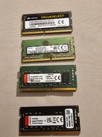 Pakket geheugen (5), Informatique & Logiciels, Mémoire RAM, Enlèvement ou Envoi, DDR4, 8 GB, Utilisé