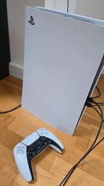 PlayStation 5 Disc 825GB + Controller en kabels, Games en Spelcomputers, Spelcomputers | Sony PlayStation 5, Ophalen, Zo goed als nieuw