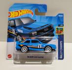 Hot Wheels '84 Audi Sport Quattro Rally Blauw (2022), Hobby en Vrije tijd, Modelauto's | Overige schalen, Ophalen of Verzenden