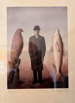 Rene Magritte - Gesigneerde lithographie - 61/75 - 29 x 21cm, Antiek en Kunst, Ophalen of Verzenden