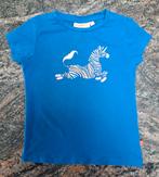 Taille 92 T-shirt bleu licorne zèbre multicolore, Comme neuf, Fille, Chemise ou À manches longues, Enlèvement ou Envoi