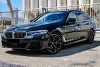 BMW 540d xDrive Touring M Sport BTWwagen LCI, Auto's, BMW, Zwart, Leder, Bedrijf, 3000 cc