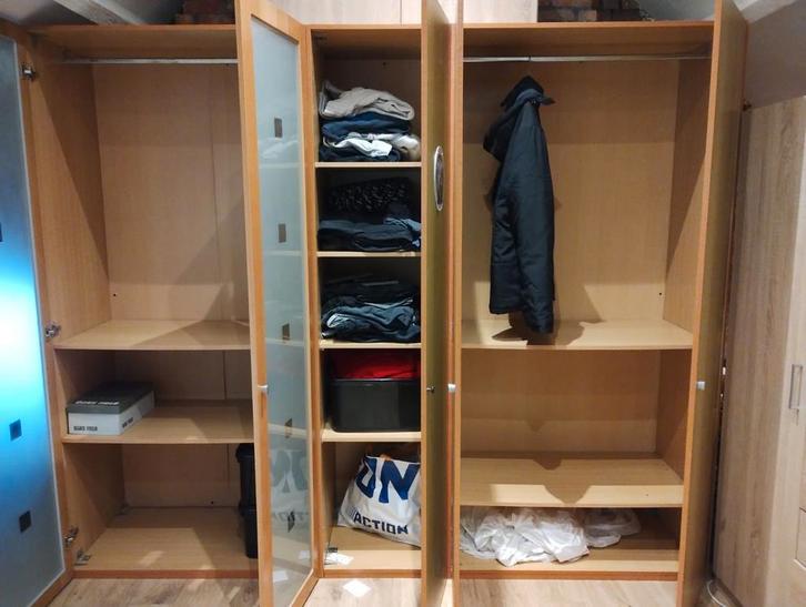 Te koop.in goede staat, Huis en Inrichting, Kasten | Kleerkasten, Glas, Ophalen