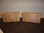 2 kleine houten doosjes kistje in hout Mondose chocolatier, Antiek en Kunst, Curiosa en Brocante, Ophalen