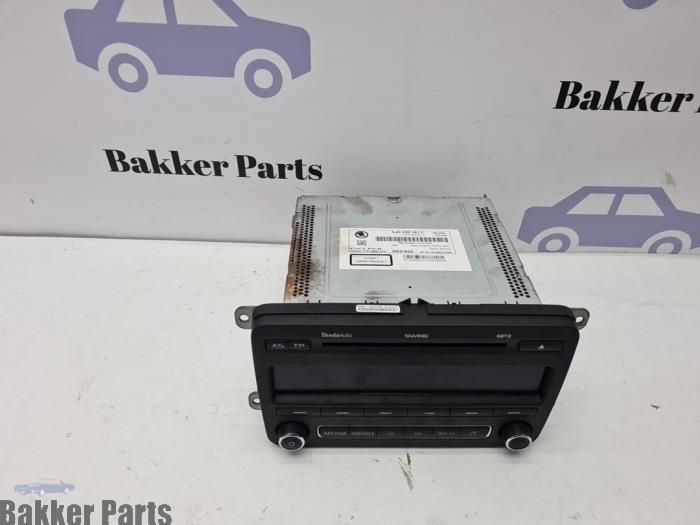 Radio/Lecteur CD d'un Skoda Fabia, -, -, 3 mois de garantie, Utilisé