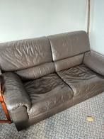 2 ZIT LEDER, Huis en Inrichting, Zetels | Zetels, Ophalen, Gebruikt, Tweepersoons, Leer