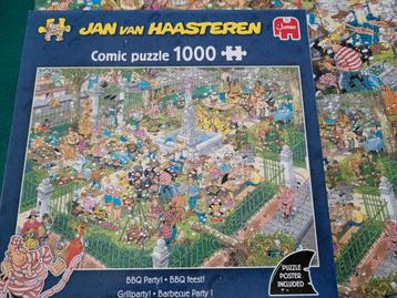 Jan Van Haasteren  - BBQ Party - 1000stuks  beschikbaar voor biedingen