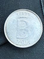 250 FB zilveren munt, Postzegels en Munten, Munten | België, Ophalen of Verzenden, Zilver, Zilver