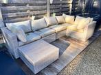 Rotan loungeset, Ophalen, 5 zitplaatsen, Gebruikt, Rotan