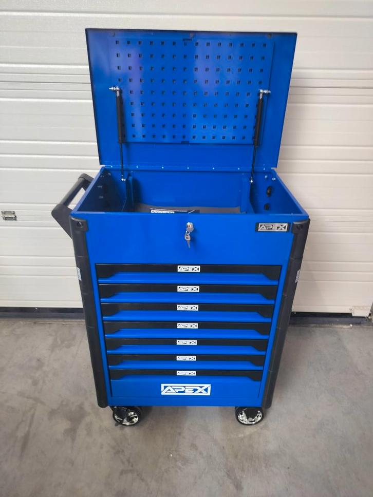 Apex gereedschapswagen 7 lades 6 gevuld.Nieuw!! Showmodel!, Auto diversen, Autogereedschap, Nieuw, Ophalen
