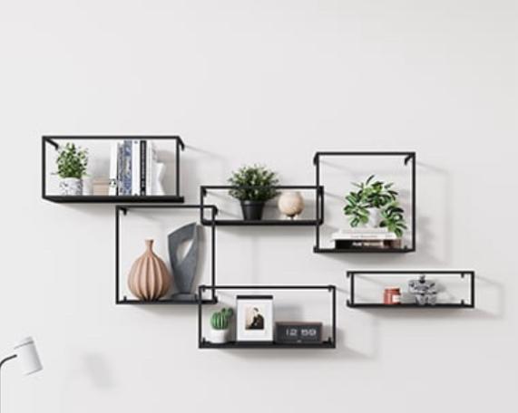 6 wandplankjes verschillende afmetingen, Huis en Inrichting, Woonaccessoires | Wandplanken en Boekenplanken, Nieuw, Ophalen