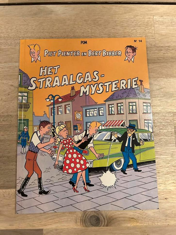 Piet Pienter en Bert Bibber - Het Straalgas-Mysterie, Livres, BD, Utilisé, Une BD, Enlèvement
