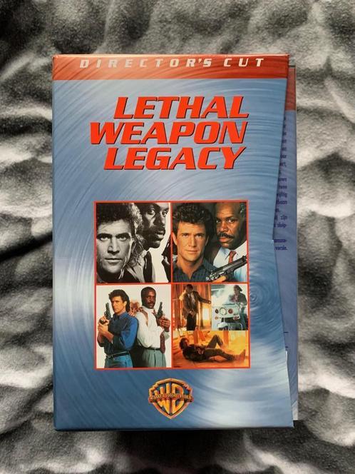 Lethal Weapon VHS box set, Cd's en Dvd's, VHS | Film, Zo goed als nieuw, Actie en Avontuur, Vanaf 16 jaar, Ophalen of Verzenden