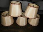 5 lampenkapjes, Moins de 25 cm, Enlèvement ou Envoi, Rond, Utilisé