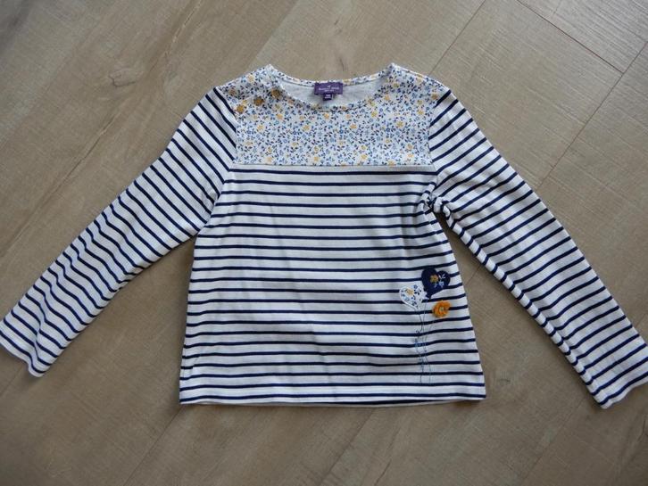 T-shirt Sergent Major 7 ans, Kinderen en Baby's, Kinderkleding | Maat 122, Zo goed als nieuw, Meisje, Shirt of Longsleeve, Ophalen of Verzenden
