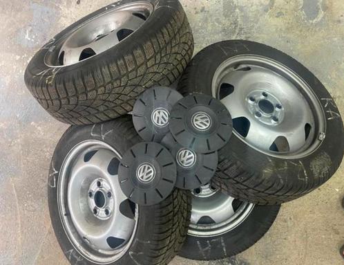 VW-set 215 60 17” C winterbanden op velg voor VW T6 T5 T6.1, Auto-onderdelen, Carrosserie, Voor, Ophalen