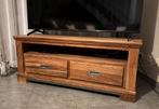 Meuble Tv en teck, Huis en Inrichting, Kasten |Televisiemeubels, Ophalen, Gebruikt, 100 tot 150 cm, Teakhout