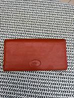 Longchamp leren portemonnee, Overige merken, Gebruikt, Oranje, Ophalen of Verzenden